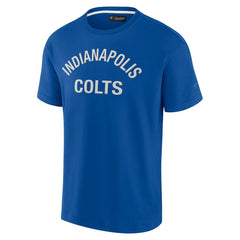 Fanatics Indianapolis Colts Unisex Elements Super Soft Short Sleeve T-Shirt Royal