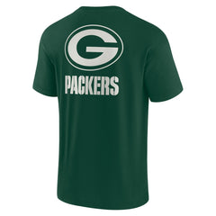 Fanatics Green Bay Packers Unisex Elements Super Soft Short Sleeve T-Shirt Green