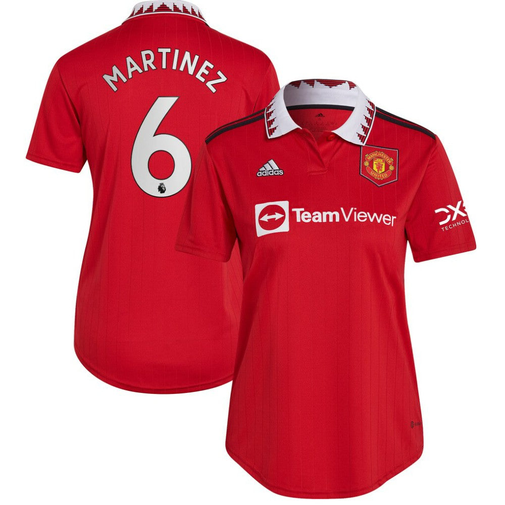 Lisandro Martínez Manchester United Women's 2022/23 Home Replica Player Jersey Red - Adidas for sale