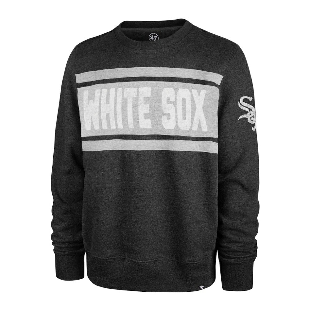 Chicago White Sox '47 Bypass Tribeca Pullover Sweatshirt - Black - 47 brand Lifestyle