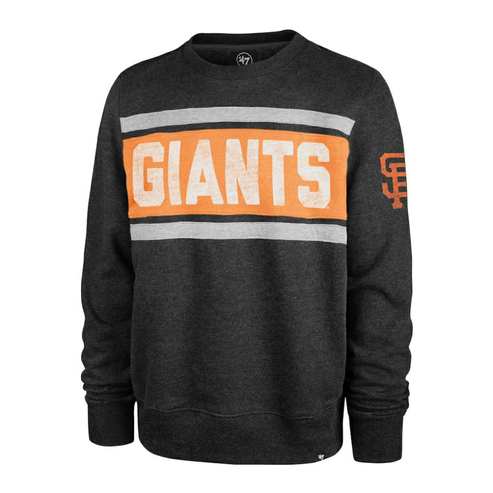 San Francisco Giants '47 Bypass Tribeca Pullover Sweatshirt - Black - 47 brand Sale