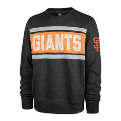 San Francisco Giants '47 Bypass Tribeca Pullover Sweatshirt - Black - 47 brand Sale