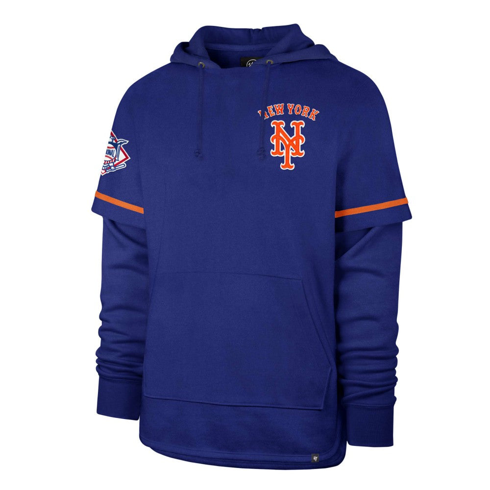New York Mets '47 Shortstop Pullover Hoodie - Royal - 47 brand Online