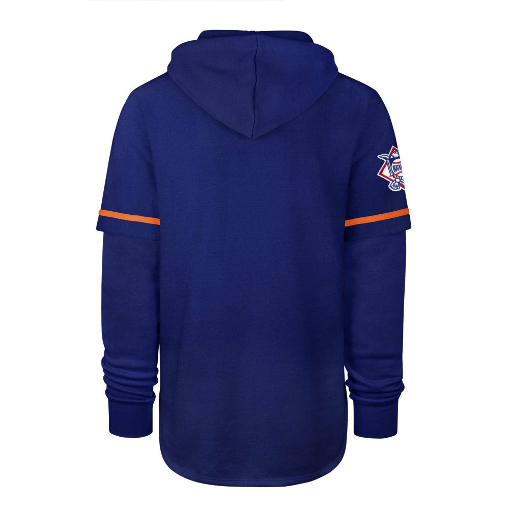 New York Mets '47 Shortstop Pullover Hoodie - Royal - 47 brand Online
