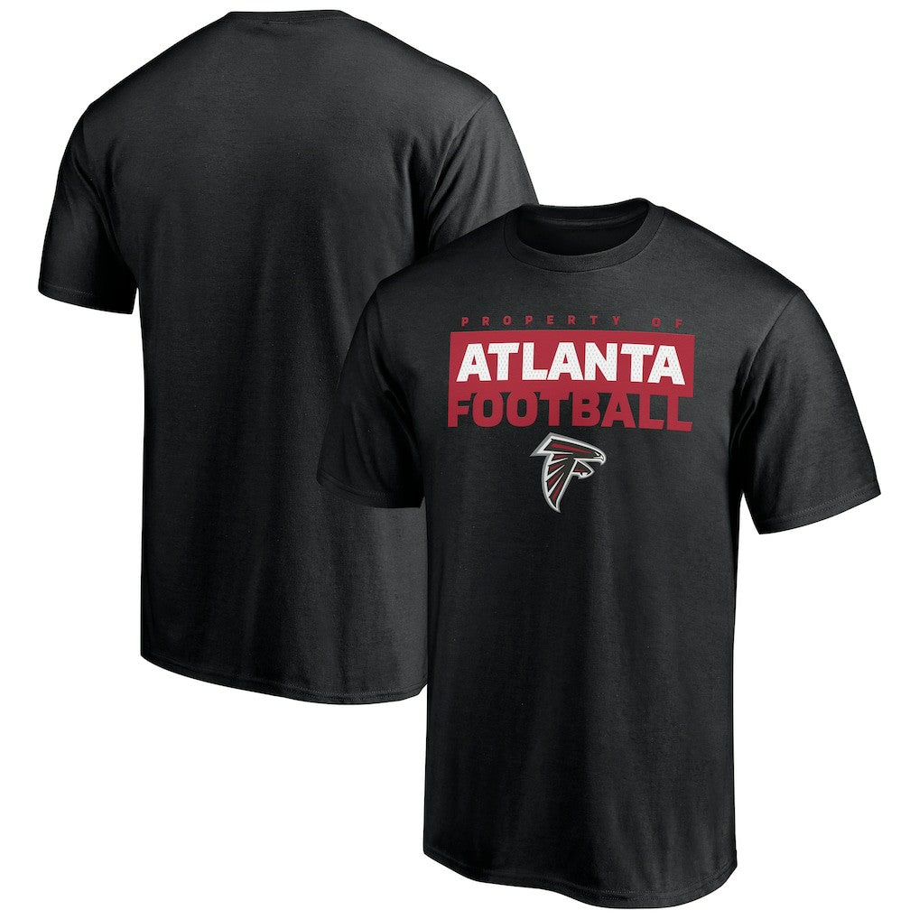 Atlanta Falcons Gain Ground T-Shirt Black