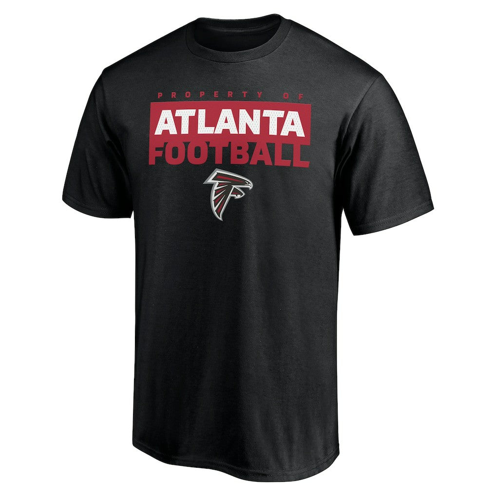 Atlanta Falcons Gain Ground T-Shirt Black