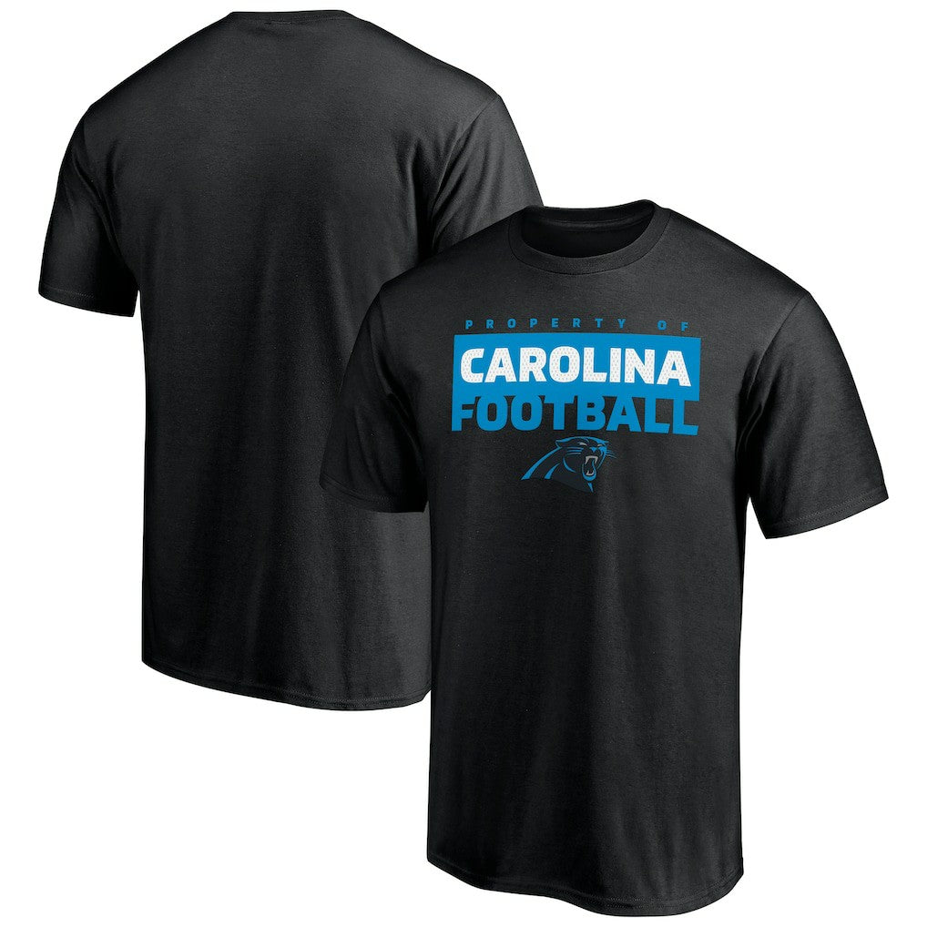 Carolina Panthers Gain Ground T-Shirt Black