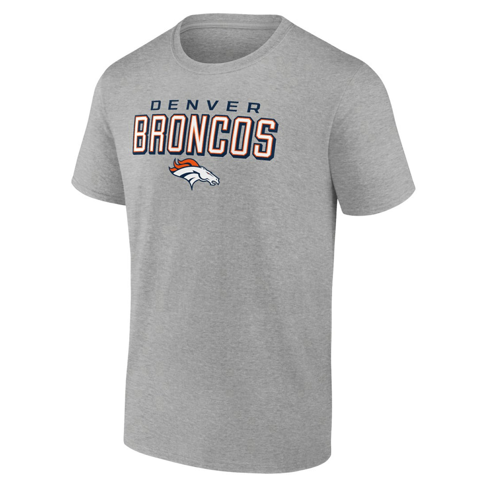 Denver Broncos Swagger T-Shirt Heather Gray