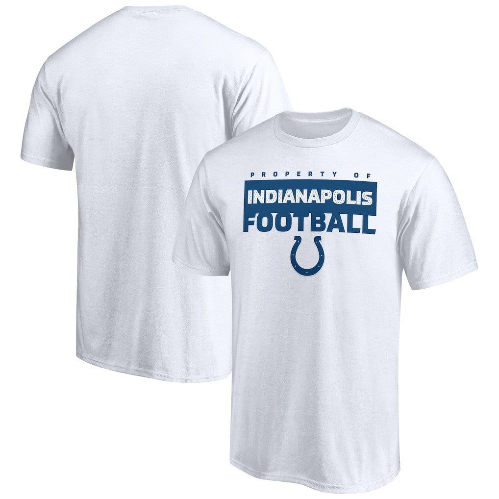 Indianapolis Colts Gain Ground T-Shirt White
