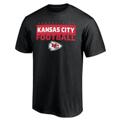Kansas City Chiefs Gain Ground T-Shirt Black