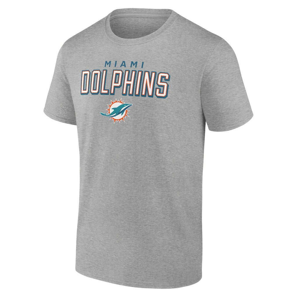 Miami Dolphins Swagger T-Shirt Heather Gray