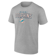 Miami Dolphins Swagger T-Shirt Heather Gray
