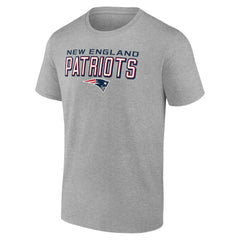 New England Patriots Swagger T-Shirt Heather Gray