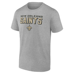 New Orleans Saints Swagger T-Shirt Heather Gray
