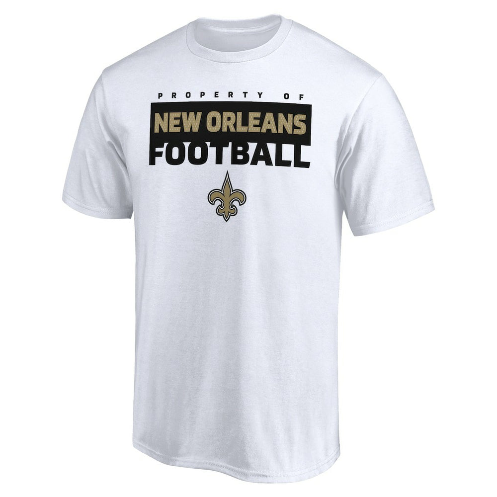 New Orleans Saints Gain Ground T-Shirt White