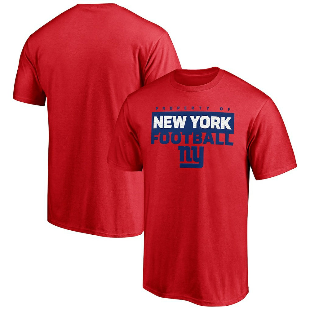 New York Giants Gain Ground T-Shirt Red