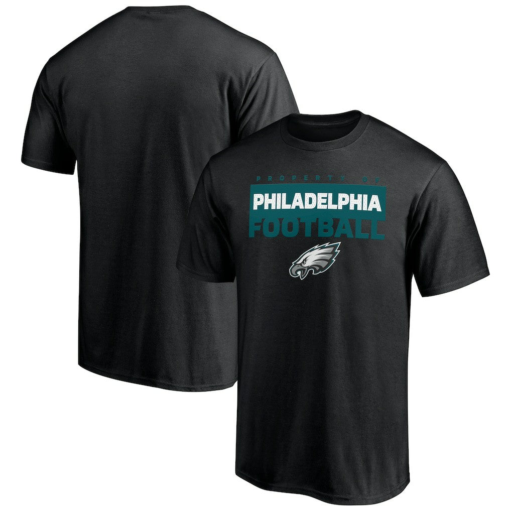 Philadelphia Eagles Gain Ground T-Shirt Black