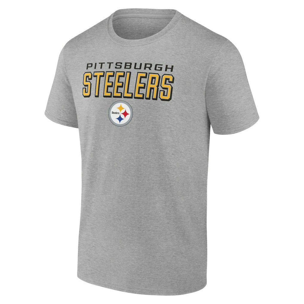 Pittsburgh Steelers Swagger T-Shirt Heather Gray