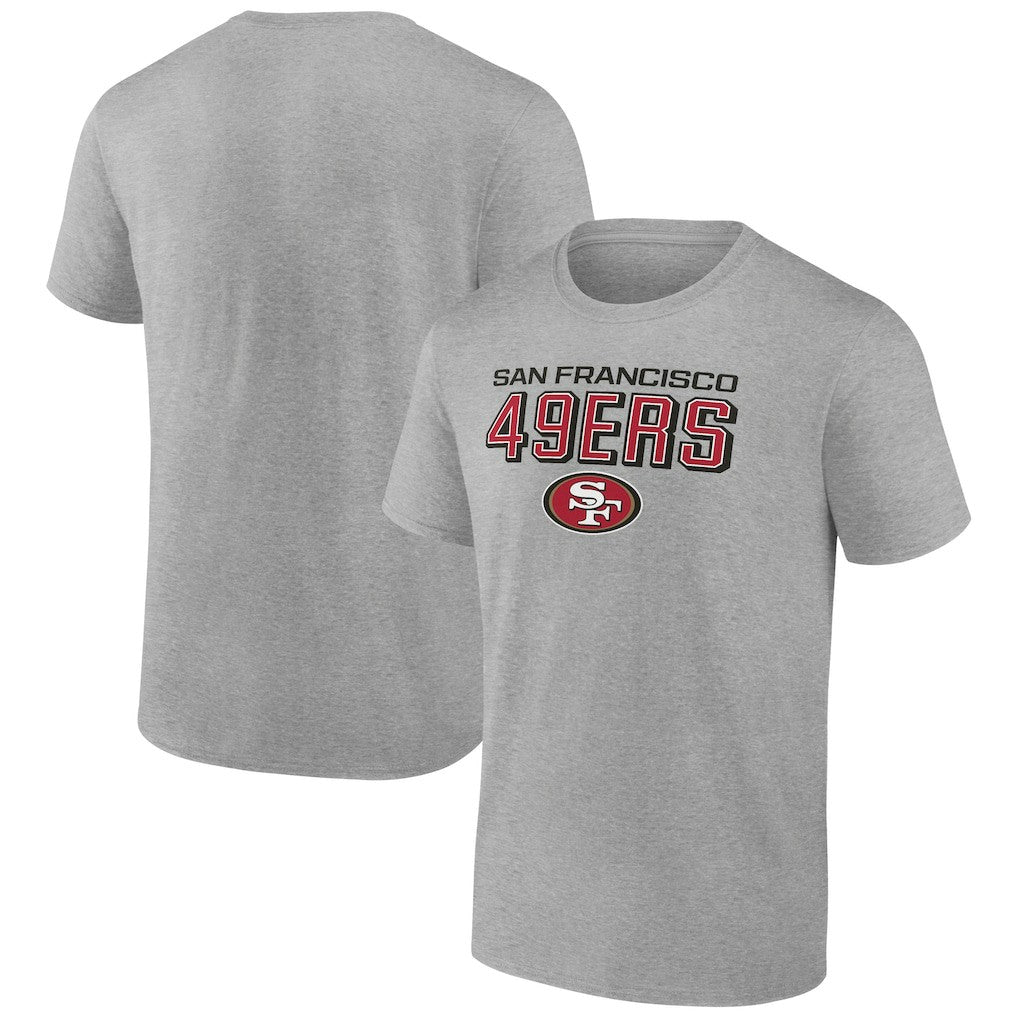 San Francisco 49ers Swagger T-Shirt Heather Gray