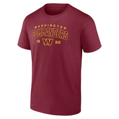 Washington Commanders Rebel T-Shirt Burgundy