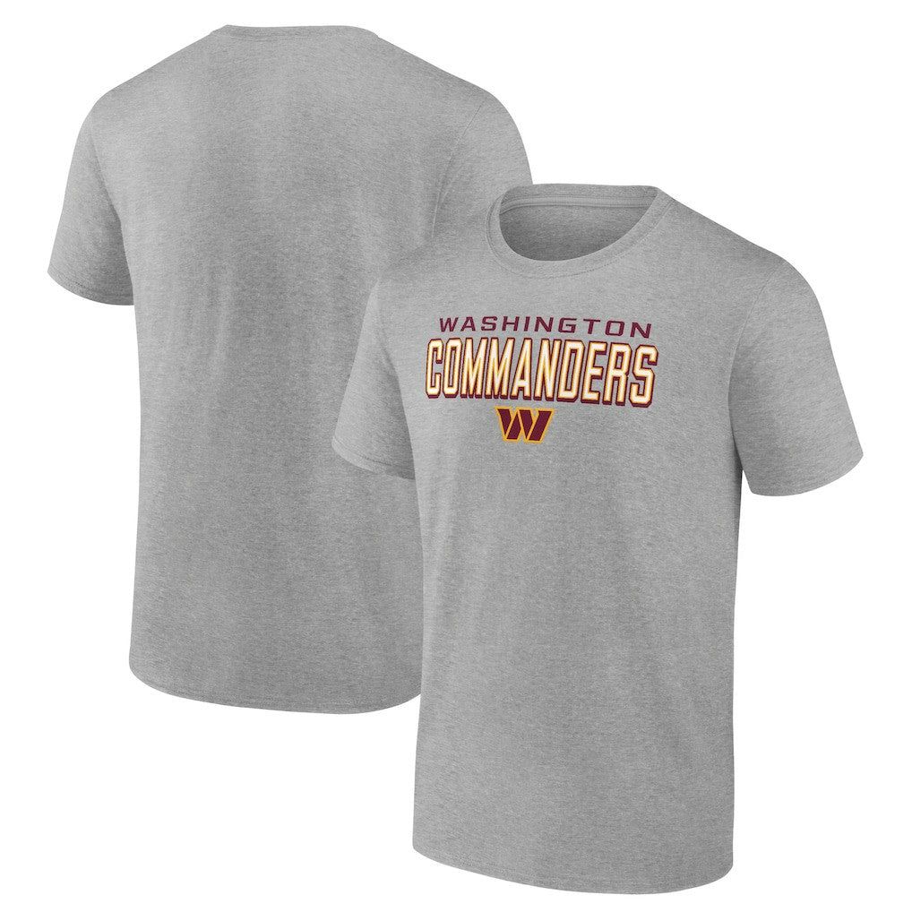 Washington Commanders Swagger T-Shirt Heather Gray