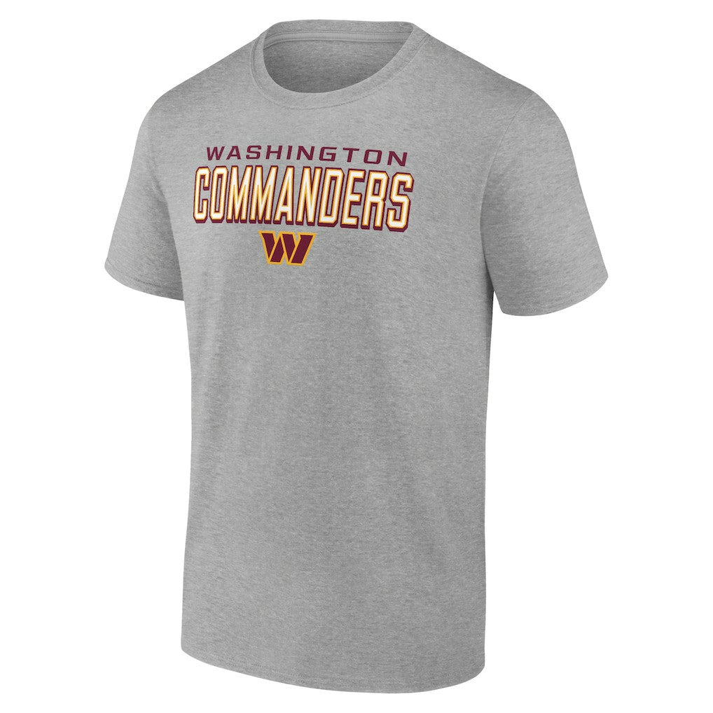 Washington Commanders Swagger T-Shirt Heather Gray