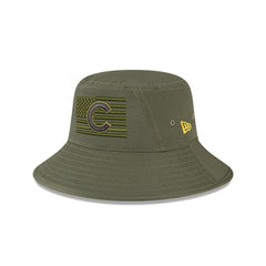 Chicago Cubs New Era 2023 Armed Forces Day Bucket Hat - Green - New Era Lifestyle