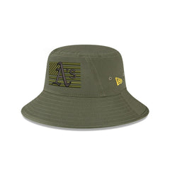 Athletics New Era 2023 Armed Forces Day Bucket Hat - Green - New Era Sale