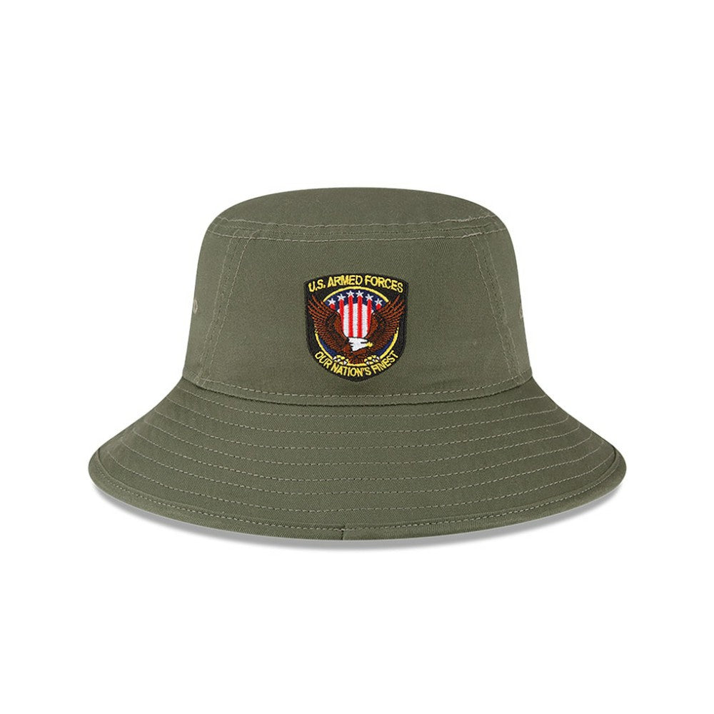 Athletics New Era 2023 Armed Forces Day Bucket Hat - Green - New Era Sale