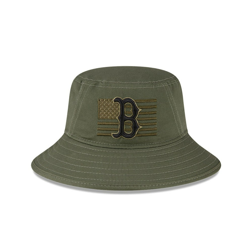 Boston Red Sox New Era 2023 Armed Forces Day Bucket Hat - Green - New Era on Sale