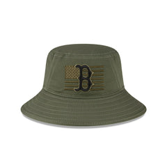 Boston Red Sox New Era 2023 Armed Forces Day Bucket Hat - Green - New Era on Sale