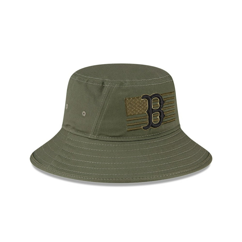 Boston Red Sox New Era 2023 Armed Forces Day Bucket Hat - Green - New Era on Sale