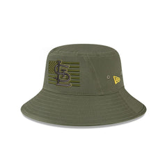 St. Louis Cardinals New Era 2023 Armed Forces Day Bucket Hat - Green - New Era Discount