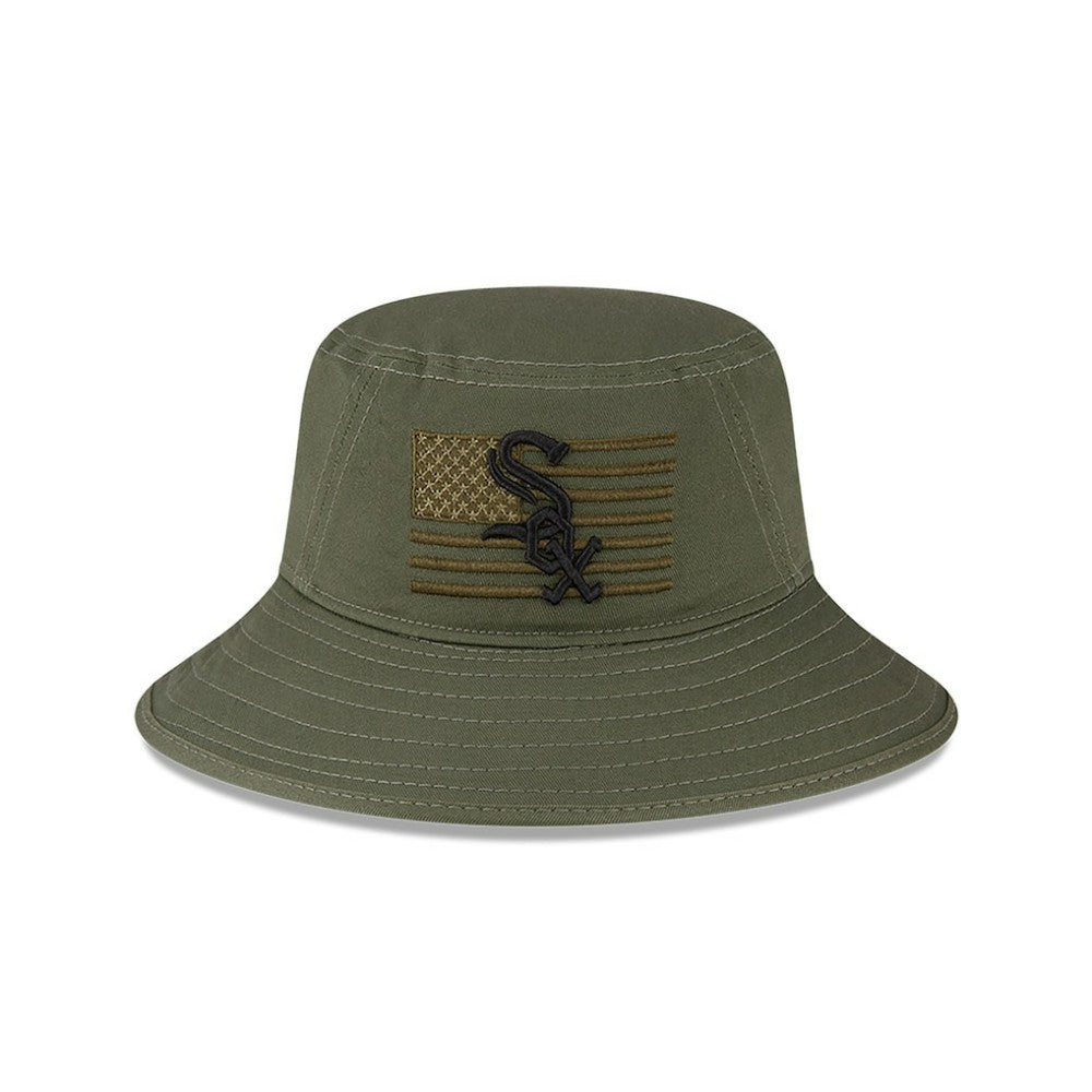 Chicago White Sox New Era 2023 Armed Forces Day Bucket Hat - Green - New Era Lifestyle