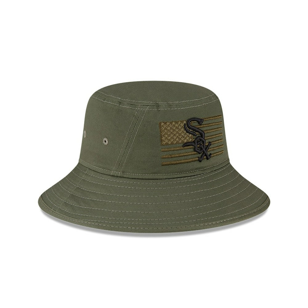 Chicago White Sox New Era 2023 Armed Forces Day Bucket Hat - Green - New Era Lifestyle