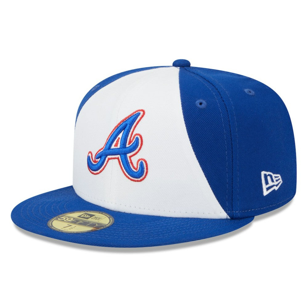 Atlanta Braves New Era 2023 City Connect 59FIFTY Fitted Hat - White/Royal - New Era Online