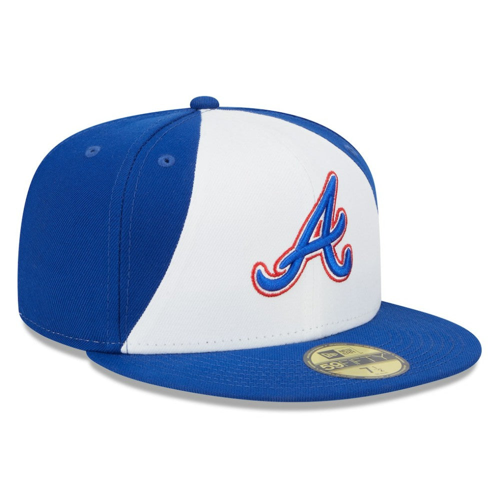 Atlanta Braves New Era 2023 City Connect 59FIFTY Fitted Hat - White/Royal - New Era Online
