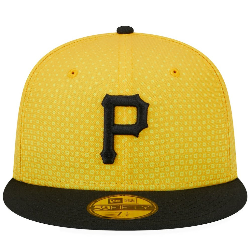 Pittsburgh Pirates New Era 2023 City Connect 59FIFTY Fitted Hat - Gold/Black - New Era Sale