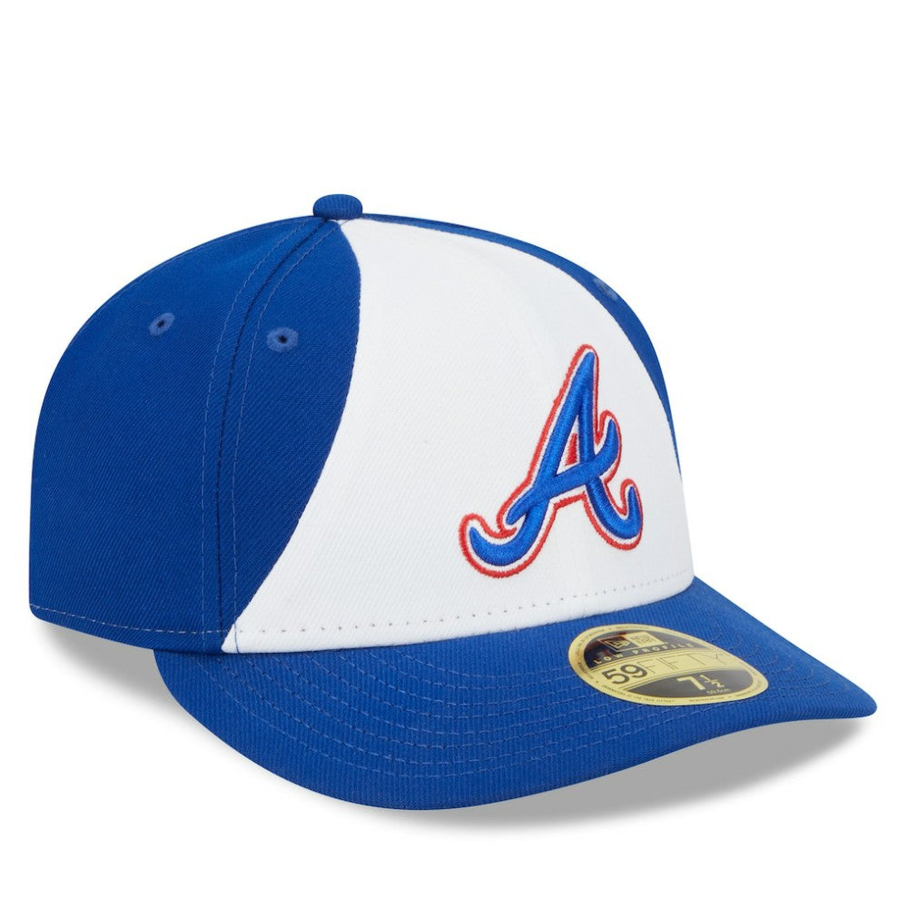 Atlanta Braves New Era 2023 City Connect Low Profile 59FIFTY Fitted Hat - White/Royal - New Era Lifestyle
