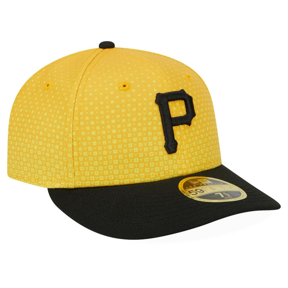 Pittsburgh Pirates New Era 2023 City Connect Low Profile 59FIFTY Fitted Hat - Gold/Black - New Era Lifestyle