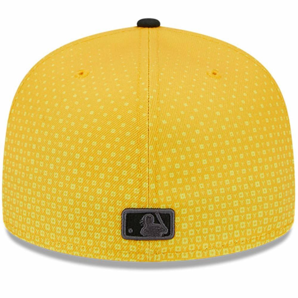 Pittsburgh Pirates New Era 2023 City Connect Low Profile 59FIFTY Fitted Hat - Gold/Black - New Era Lifestyle