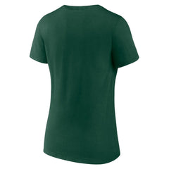 Green Bay Packers Women's Primary Play V-Neck T-Shirt Green