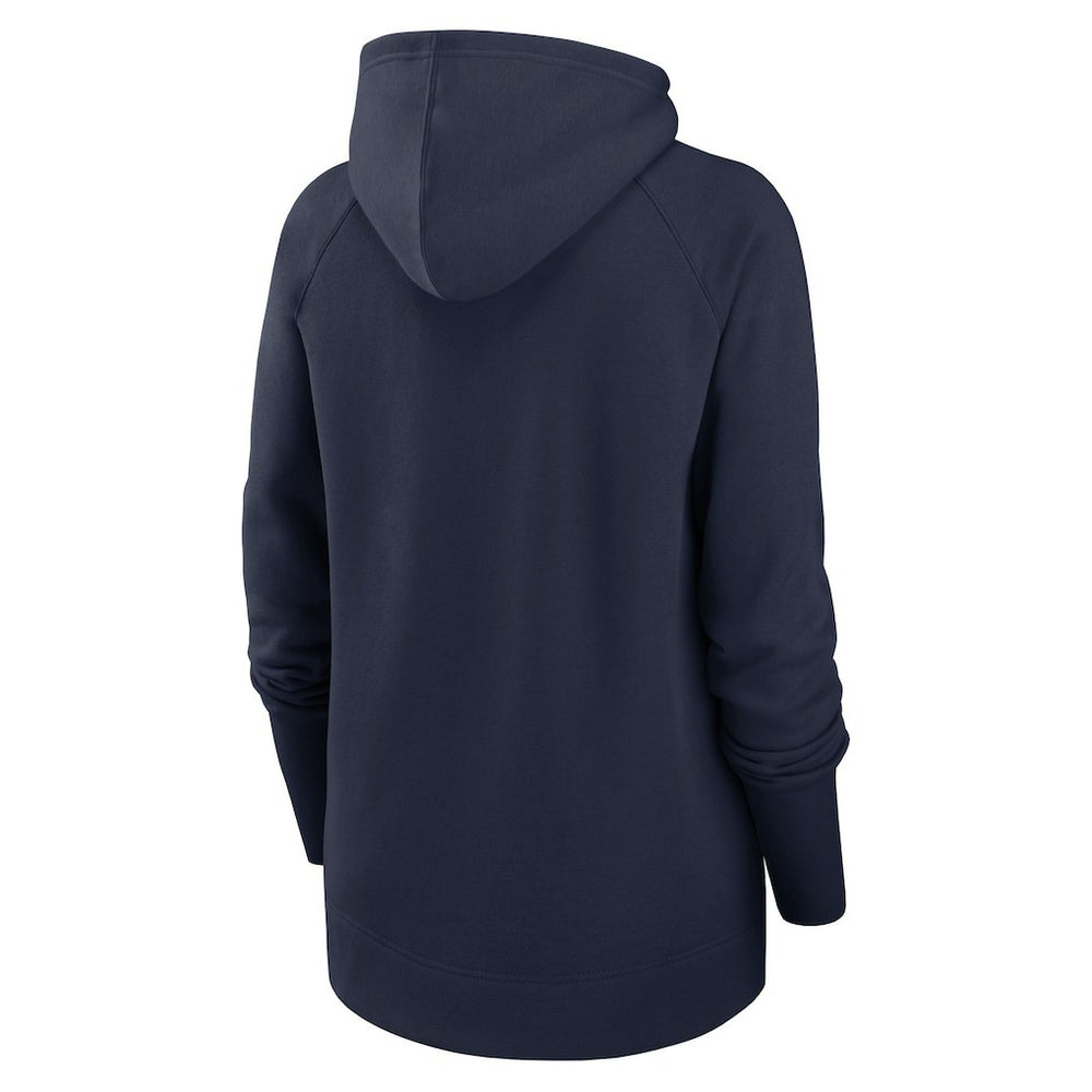 Nike Seattle Seahawks Women's Asymmetrical Raglan Full-Zip Hoodie College Navy