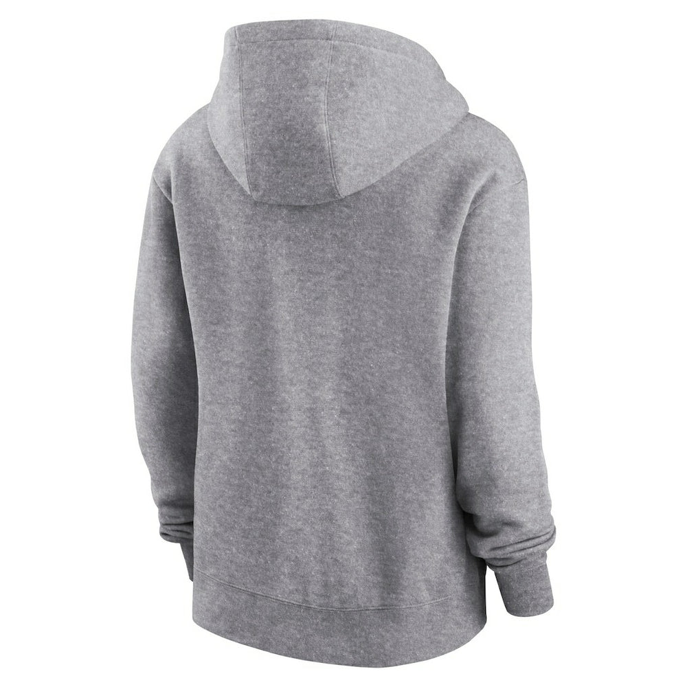 Nike Indianapolis Colts Women's Team Logo Club Fleece Pullover Hoodie Heather Gray