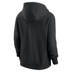 Nike Las Vegas Raiders Women's Wordmark Club Fleece Pullover Hoodie Black