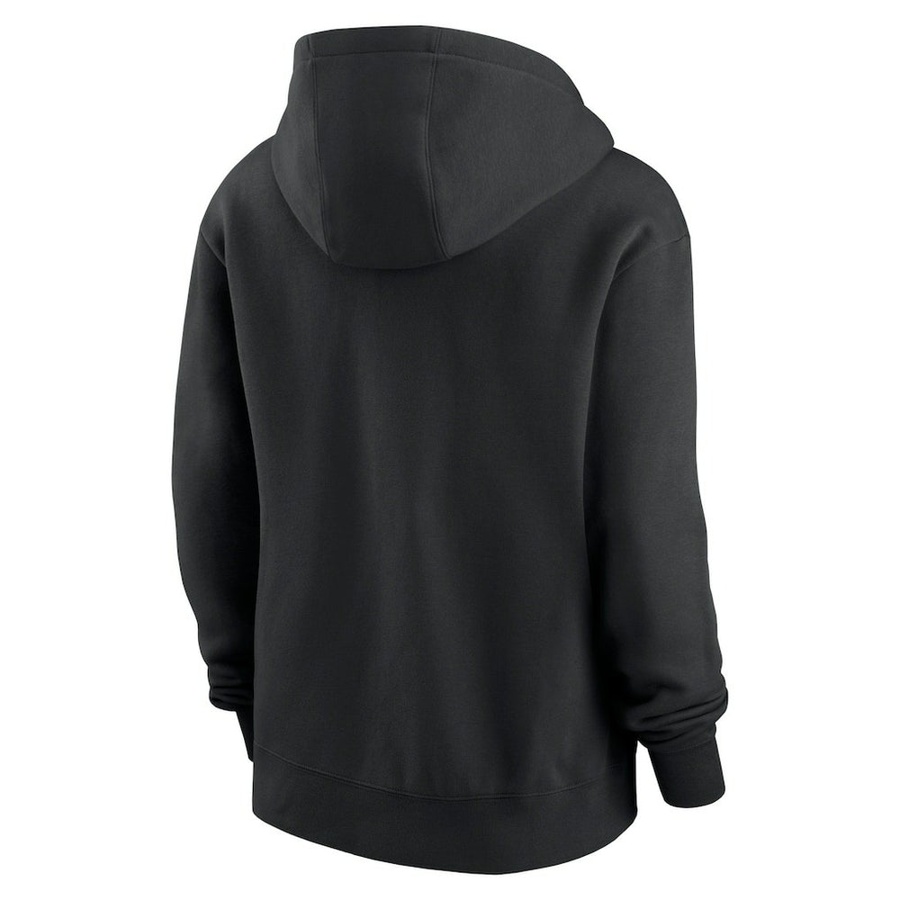 Nike Carolina Panthers Women's Wordmark Club Fleece Pullover Hoodie Black