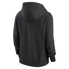 Nike New York Jets Women's Wordmark Club Fleece Pullover Hoodie Black
