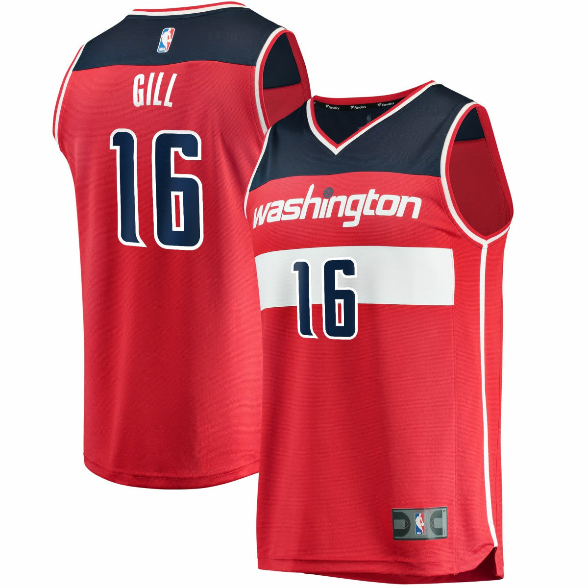 Anthony Gill Washington Wizards Fast Break Replica Jersey Icon Edition Red | Fanatics discount