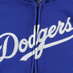 Los Angeles Dodgers Youth Wordmark Full-Zip Fleece Hoodie - Royal - MLB Sale