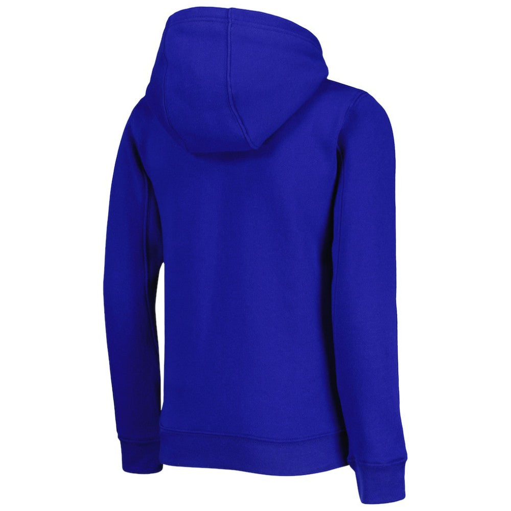 New York Mets Youth Wordmark Full-Zip Fleece Hoodie - Royal - MLB Sale